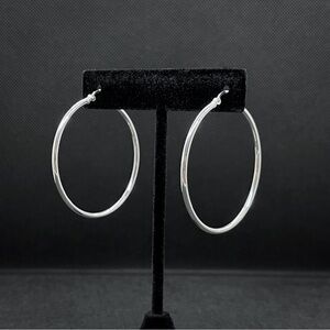 Sterling Silver Hoop Earrings
